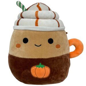 Squishmallows Pumpkin Spice Latte Mug Plush 10”